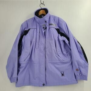 Women's Spyder Jacket Size 12 Purple